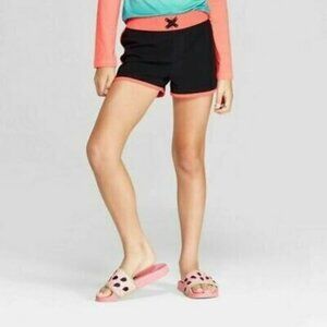 Girls  Medium Board Swim Shorts by Cat Jack